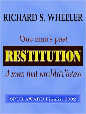 cover image of Restitution